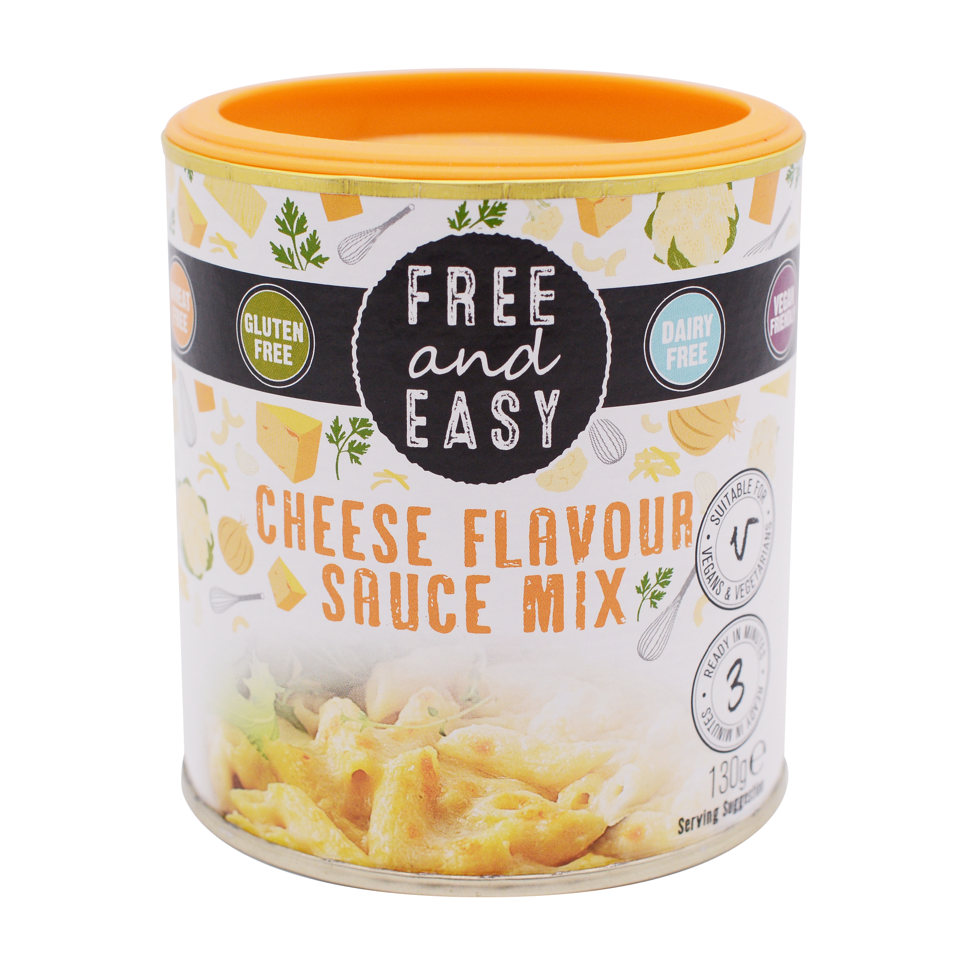 Free and Easy Organic Cheese Flavour Sauce Mix 130g - Longdan Online Supermarket