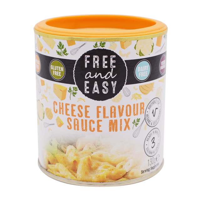 Free and Easy Organic Cheese Flavour Sauce Mix 130g - Longdan Online Supermarket