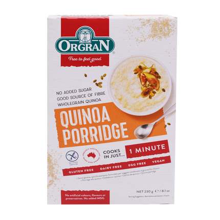 Orgran Quinoa Porridge 230g - Longdan Online Supermarket