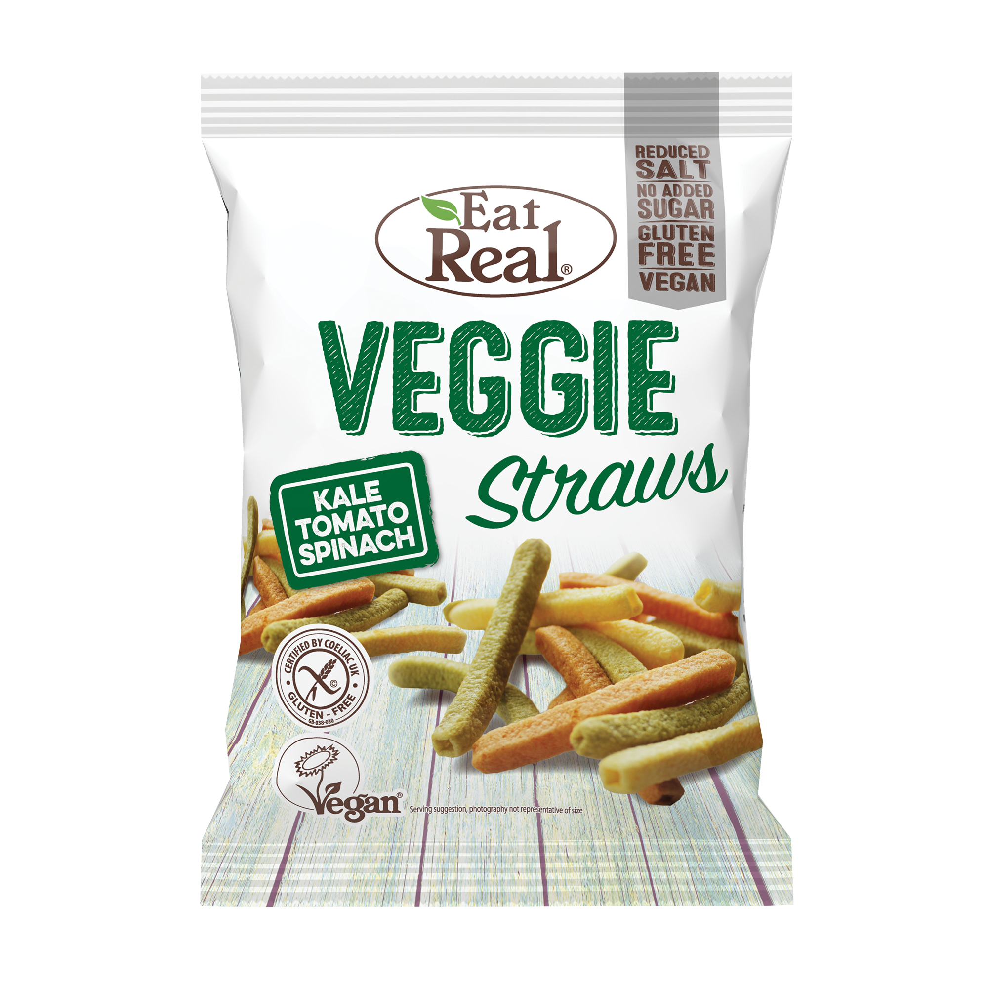 EAT REAL Veggie Straws & Kale 45g - Longdan Online Supermarket