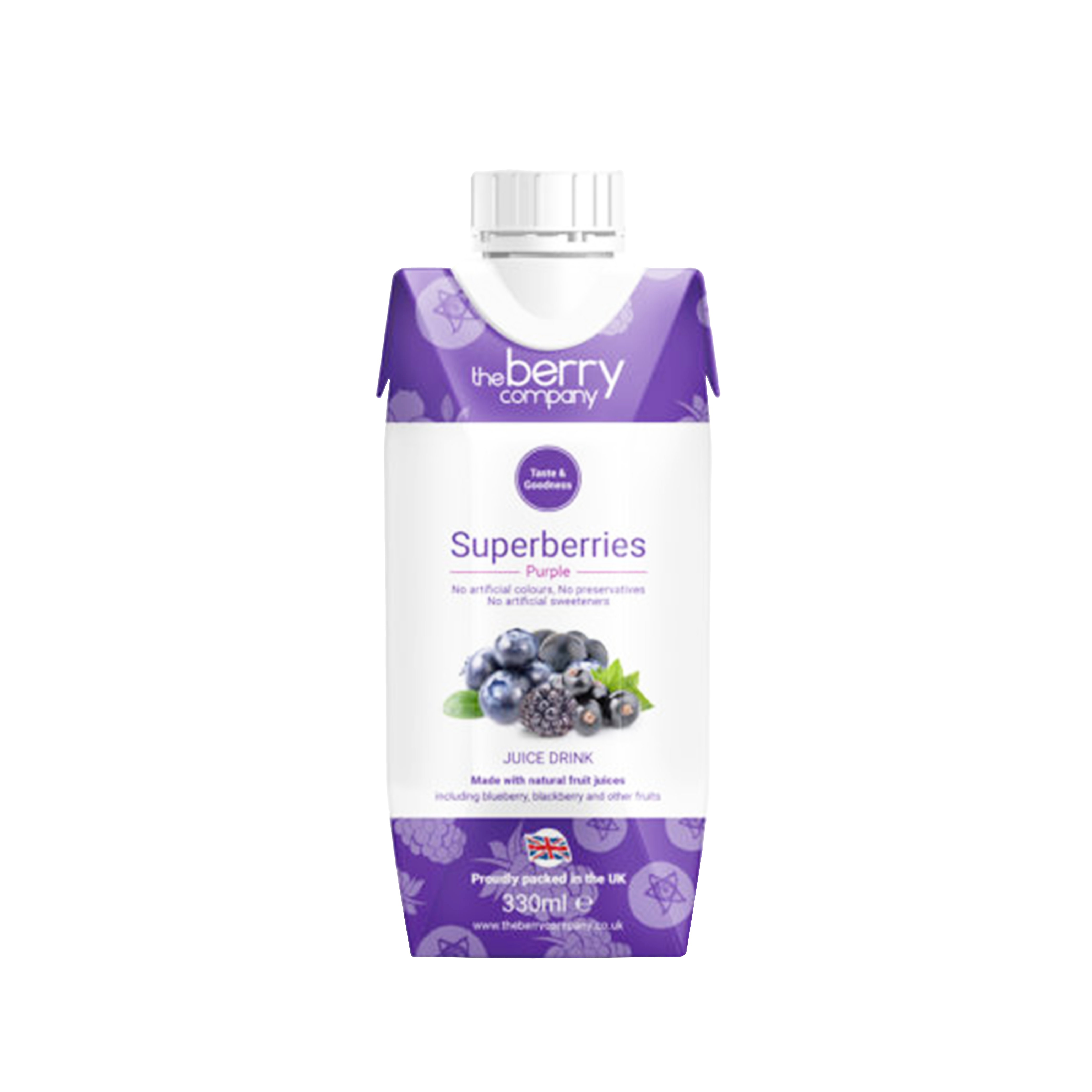 BERRY COMPANY Superberry Purple Juice Drink 330ml - Longdan Official