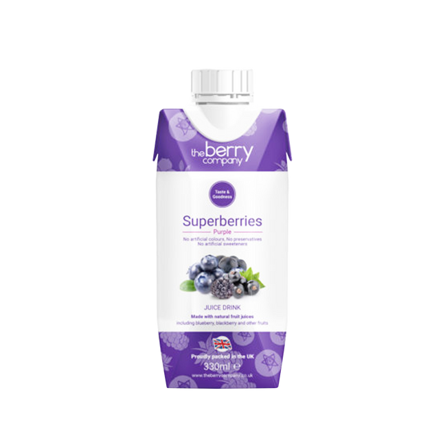 BERRY COMPANY Superberry Purple Juice Drink 330ml - Longdan Official