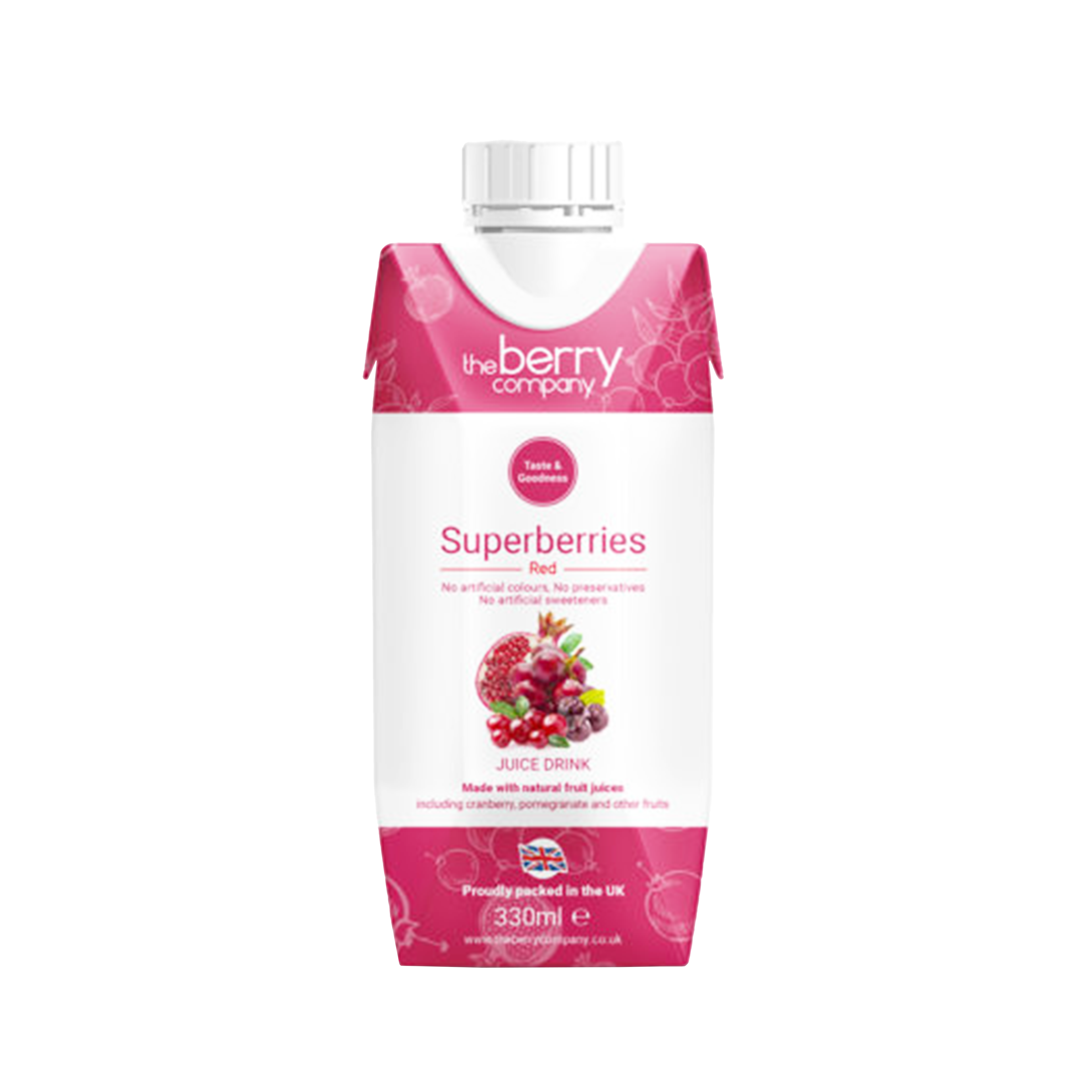 BERRY COMPANY Superberry Red Juice Drink 330ml - Longdan Official
