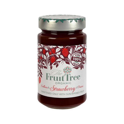 FRUIT TREE Strawberry Fruit Spread Org 250g - Longdan Official