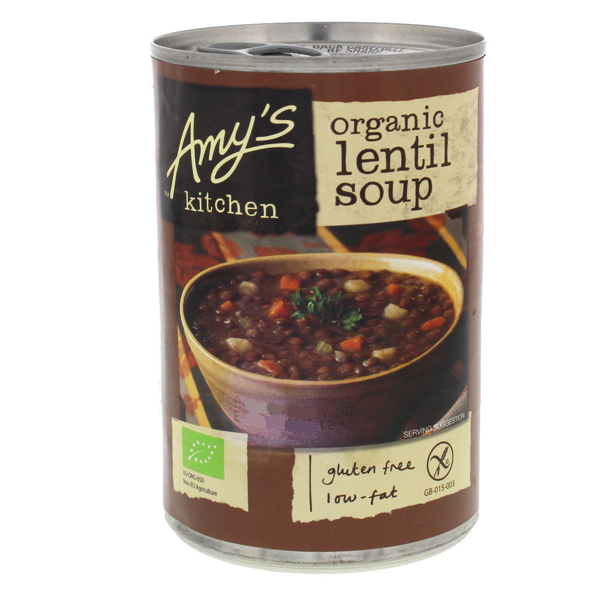 AMYS SOUPS Lentil Soup 400g - Longdan Official