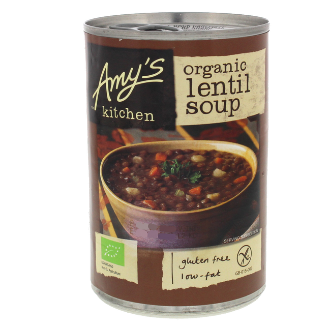 AMYS SOUPS Lentil Soup 400g - Longdan Official