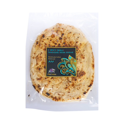 PREVINS Spicy Naan Bread 225g (BBD 20/12/2022) (Case 10)