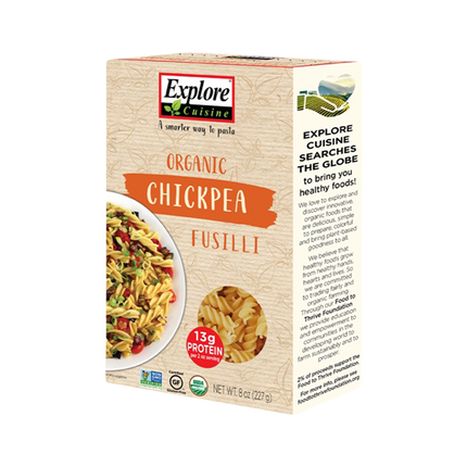 EXPLORE CUISINE Chickpea Fusilli 250g - Longdan Official