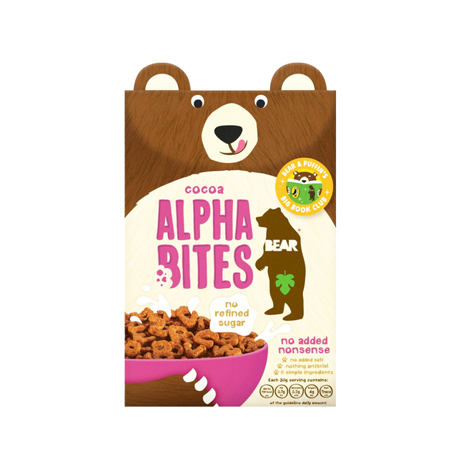 BEAR Alphabites Cereal - Cocoa 350g - Longdan Official