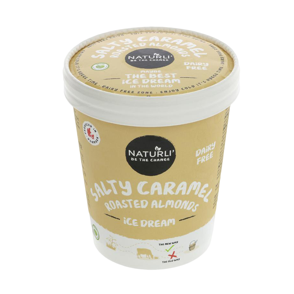 NATURLI Salted Caramel Ice Cream 500ml (Frozen) - Longdan Online Supermarket