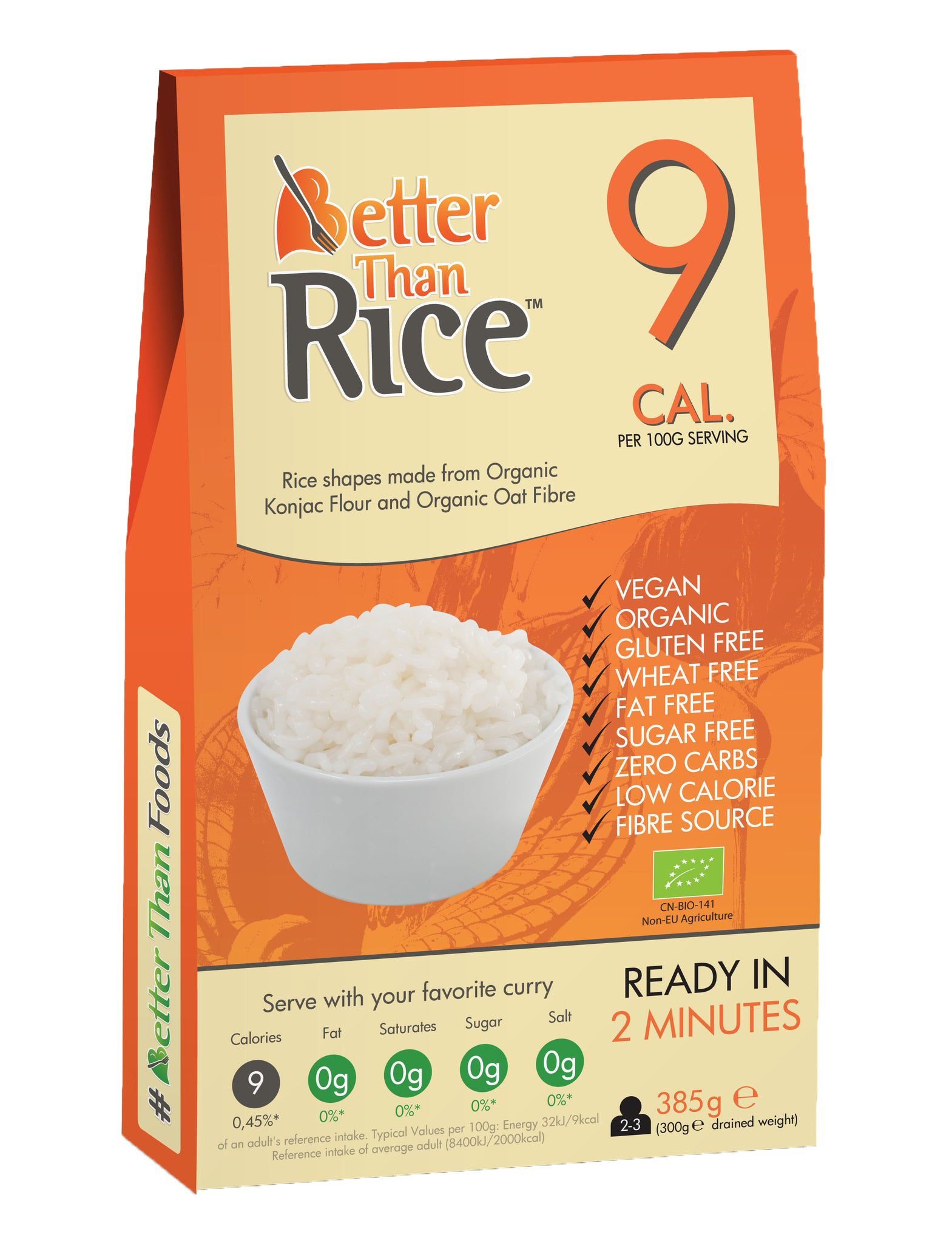 BETTER THAN FOODS Better Than Rice 385g - Longdan Official