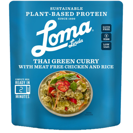 LOMA LINDA Thai Green Curry Ready Meal 284g - Longdan Official