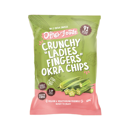 OTHER FOODS Crunchy Ladies Fingers Okra Chips 40g - Longdan Official