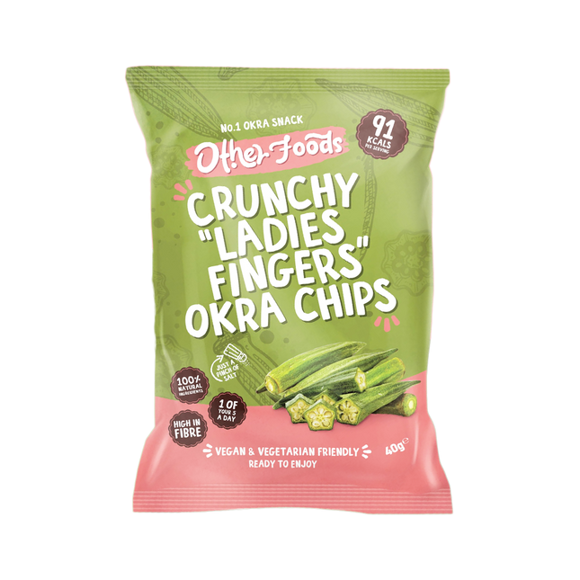OTHER FOODS Crunchy Ladies Fingers Okra Chips 40g - Longdan Official