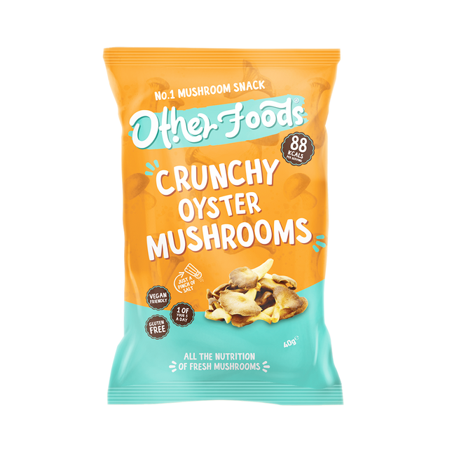 OTHER FOODS Crunchy Oyster Mushroom Chips 40g - Longdan Official