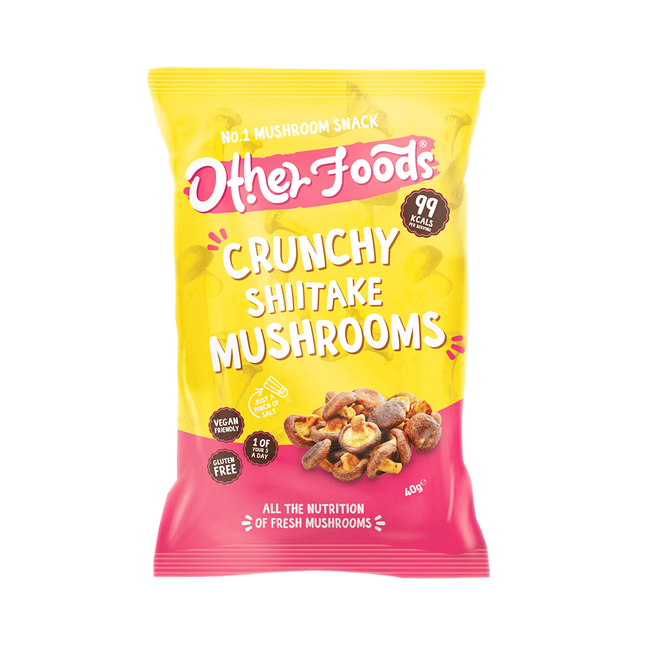 OTHER FOODS Crunchy Shiitake Mushroom Chips 40g - Longdan Official