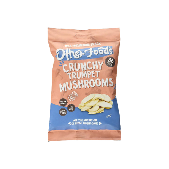 OTHER FOODS Crunchy Trumpet Mushroom Chips 40g - Longdan Official