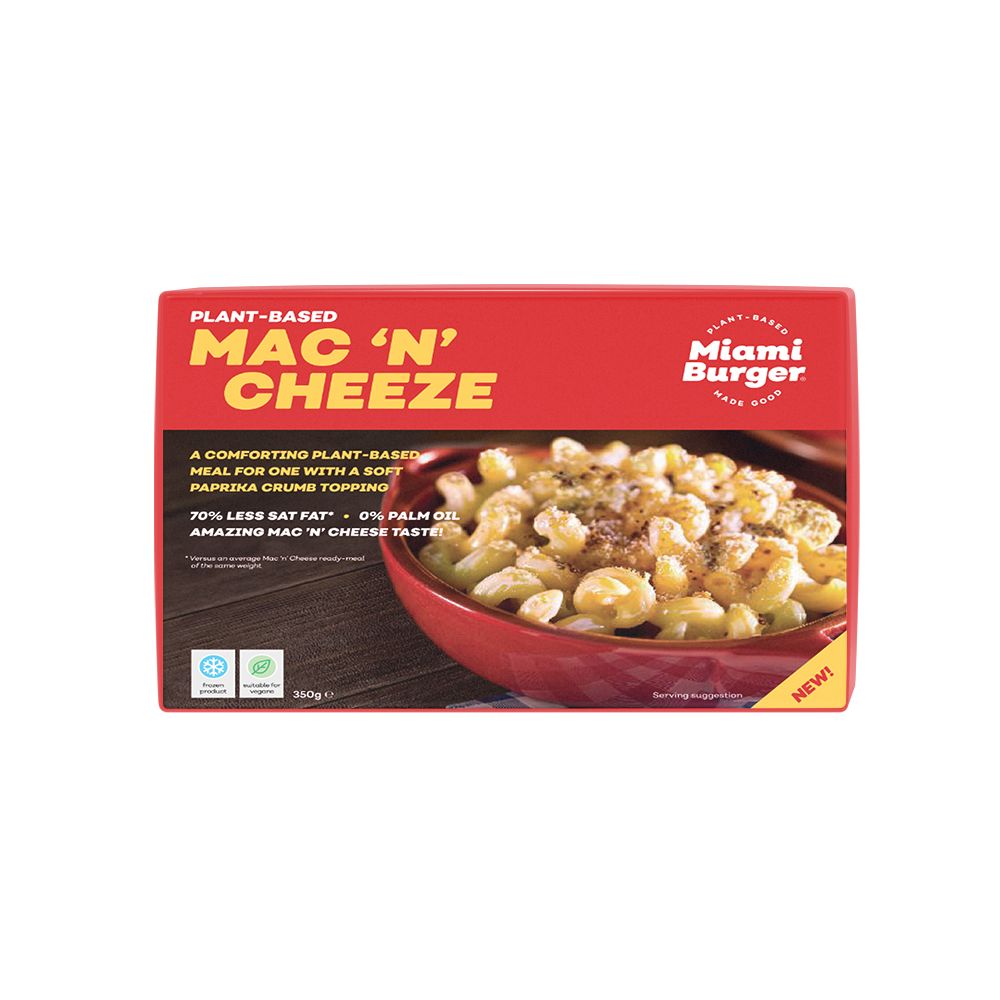 Miami Burger Mac & Cheese 350g (Frozen) - Longdan Online Supermarket