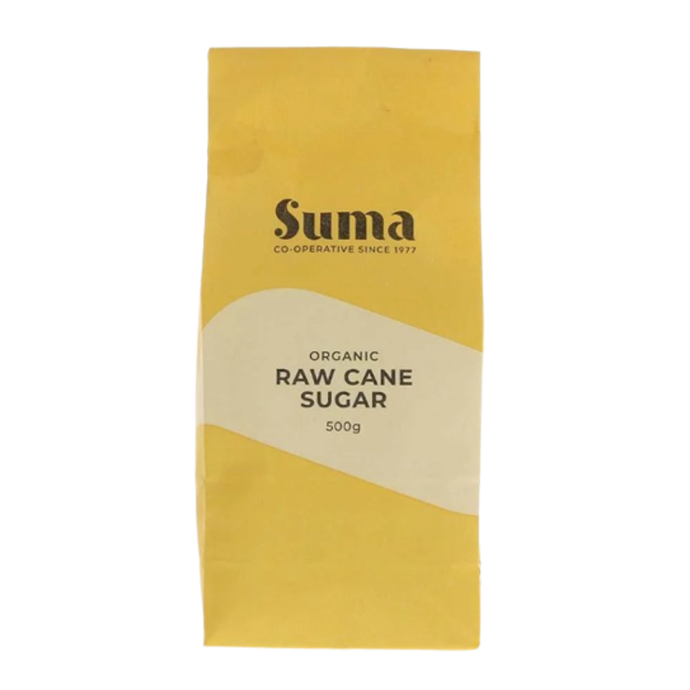 SUMA - ORGANIC Raw Cane Sugar 500g (Case 6)