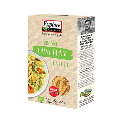 EXPLORE CUISINE Fava Bean Fusilli 250g - Longdan Official