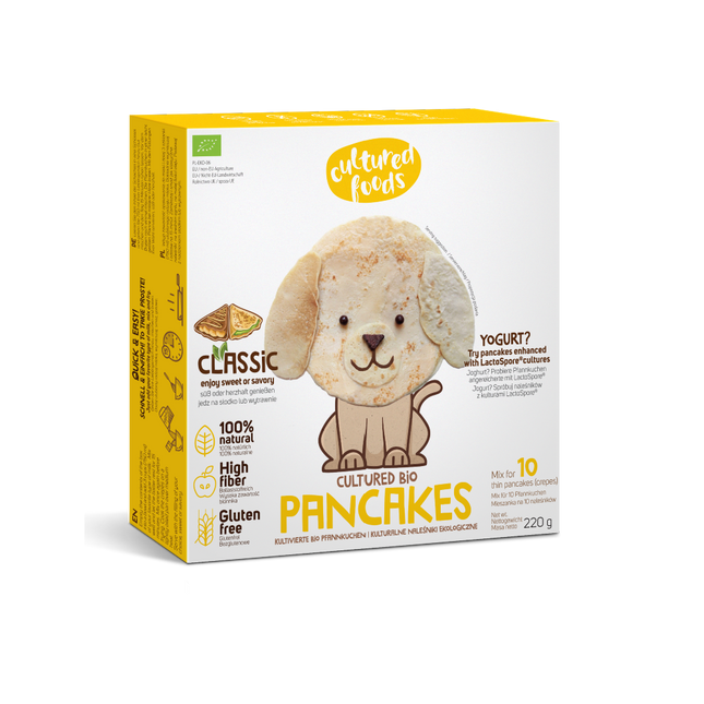 Cultured Food Organic GF pancake mix classic 220g - Longdan Online Supermarket