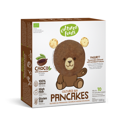 Cultured Food Organic GF pancake mix with cocoa powder 220g - Longdan Online Supermarket