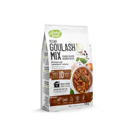 Cultured Food Vegan goulash mix with meat-free nuggets 130g - Longdan Online Supermarket