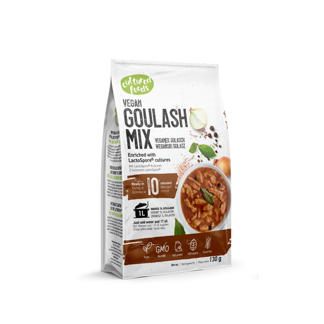 Cultured Food Vegan goulash mix with meat-free nuggets 130g - Longdan Online Supermarket