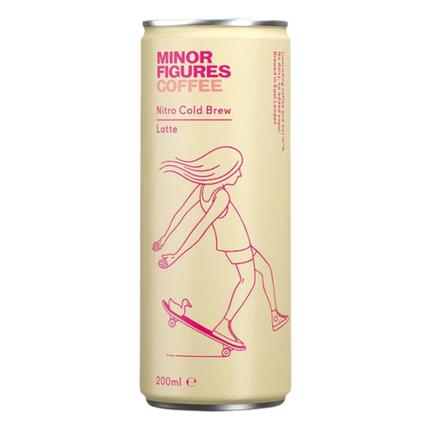 MINOR FIGURES Latte Coffee Drink 200ml - Longdan Official