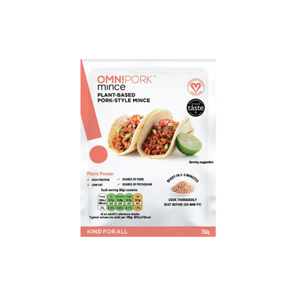 OmniPork Mince - Plant-Based Pork Style Mince 230G (Frozen) - Longdan Official