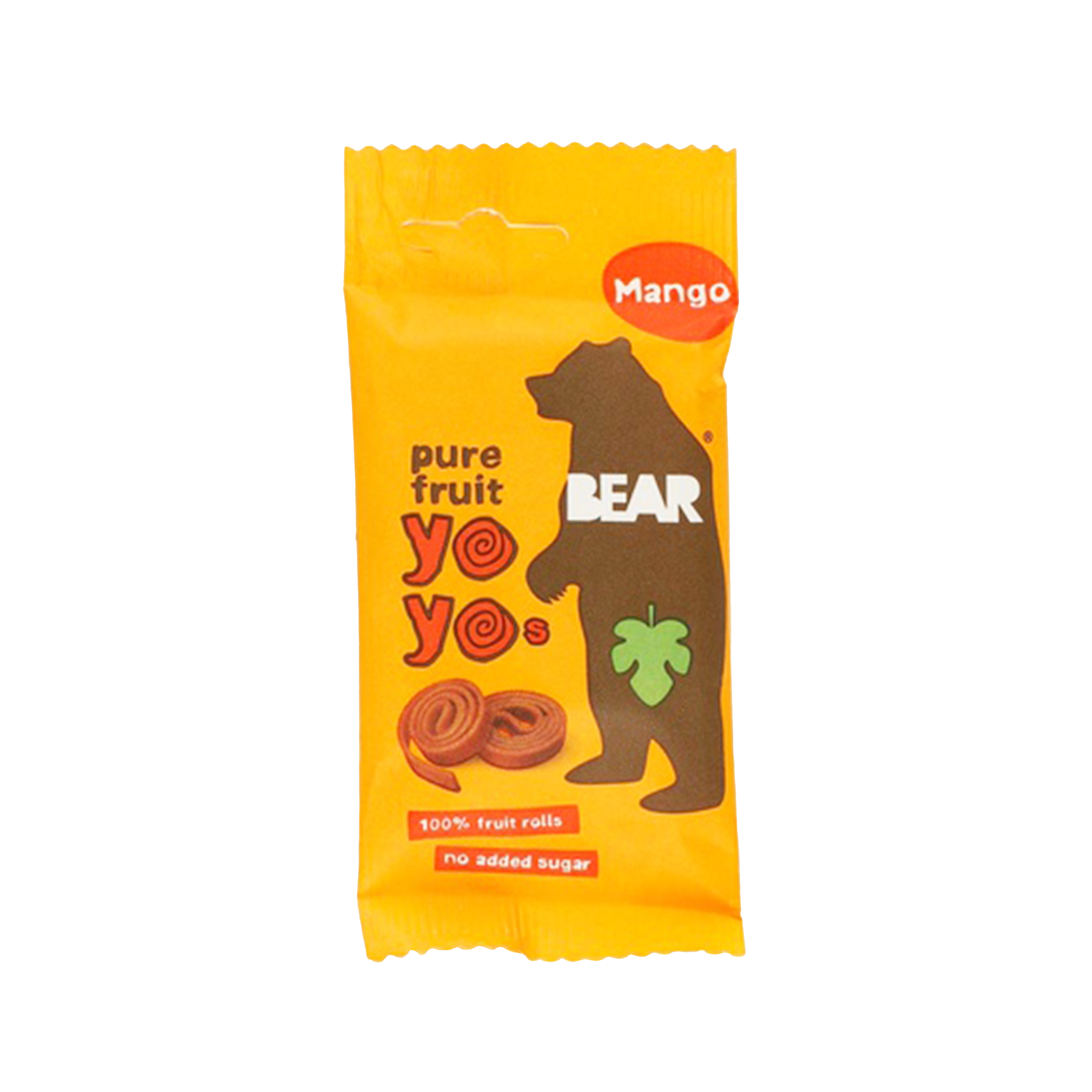BEAR Yoyo Pure Fruit Rolls - Mango 20g - Longdan Official