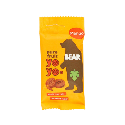 BEAR Yoyo Pure Fruit Rolls - Mango 20g - Longdan Official