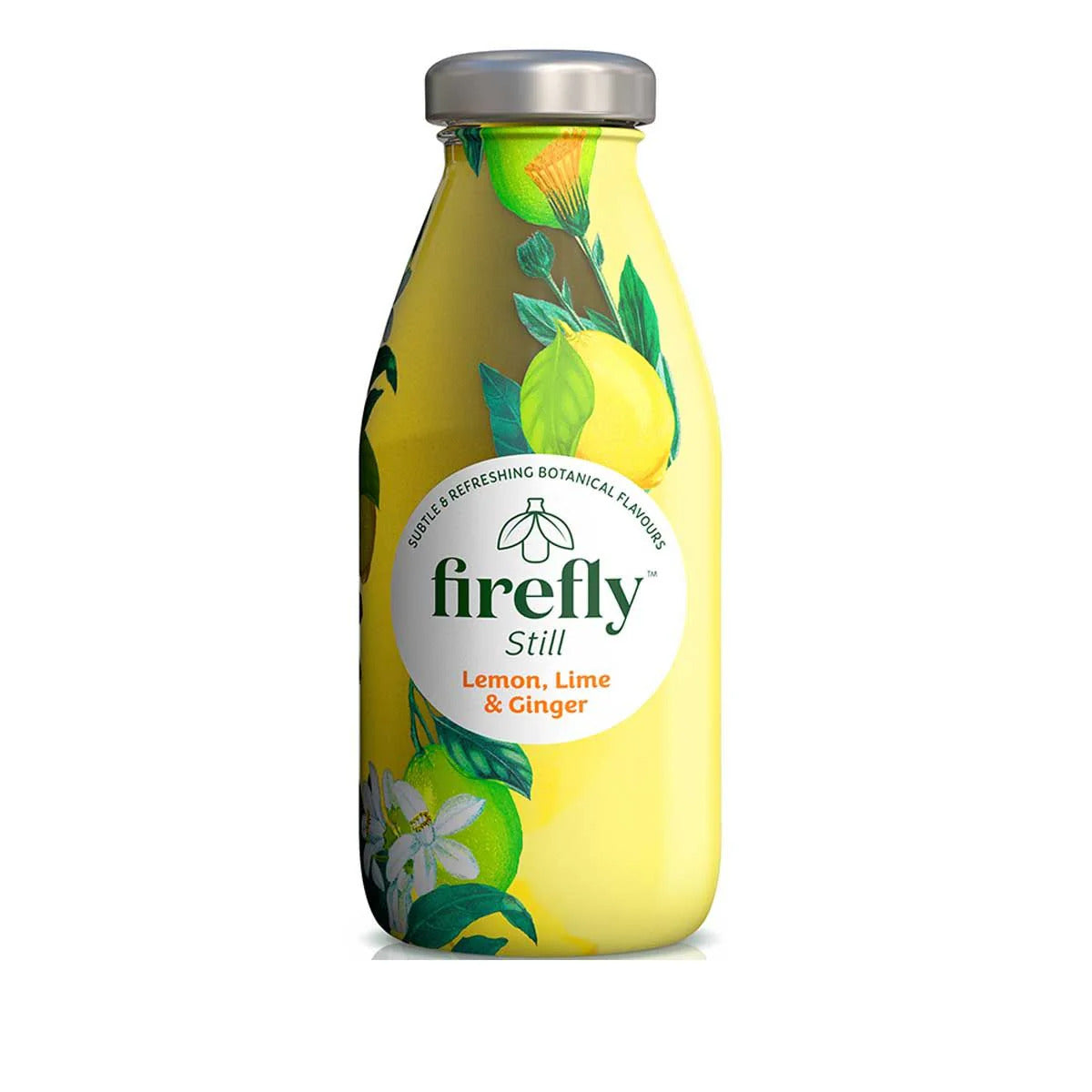 FIREFLY NATURAL DRINKS Lemon - Lime & Ginger 330ml (Case 12)