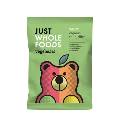 JUST WHOLEFOODS Vegebears Organic 100g - Longdan Official