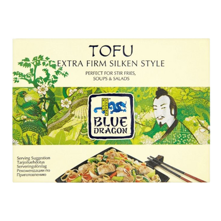 BLUE DRAGON Firm Silken Tofu 349g - Longdan Official