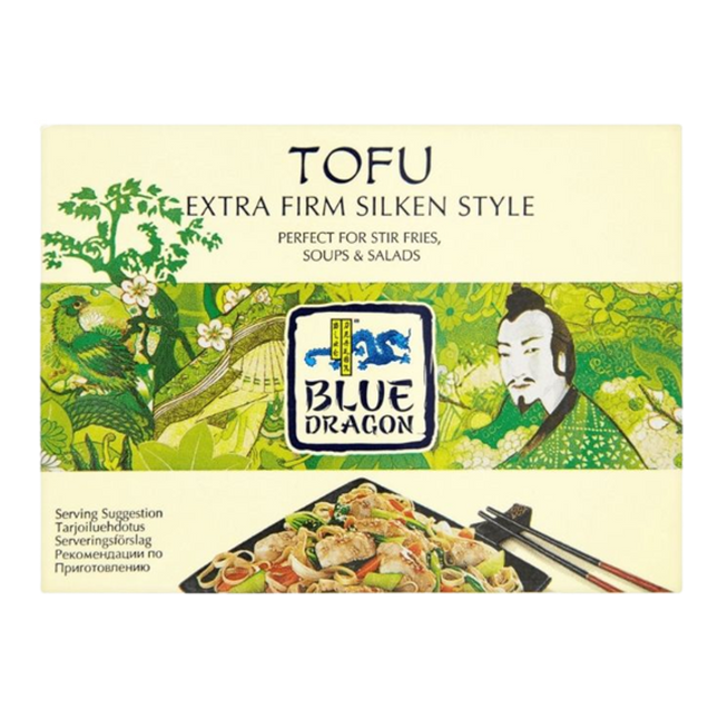 BLUE DRAGON Firm Silken Tofu 349g - Longdan Official