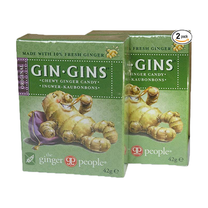 GINGER PEOPLE Gin Gin Original Ginger Chews 42g - Longdan Official