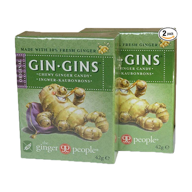 GINGER PEOPLE Gin Gin Original Ginger Chews 42g - Longdan Official