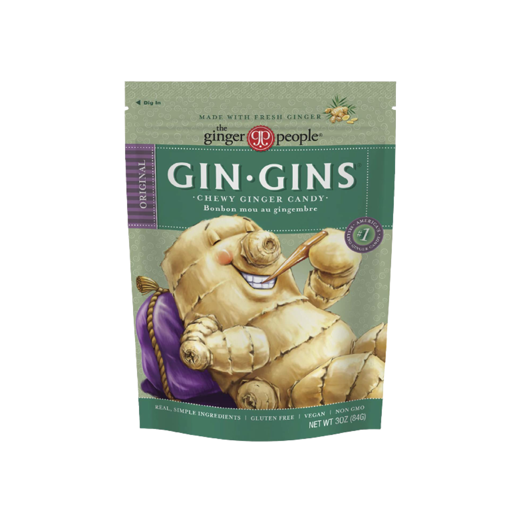 GINGER PEOPLE Gin Gin Original Ginger Chews 84g - Longdan Official
