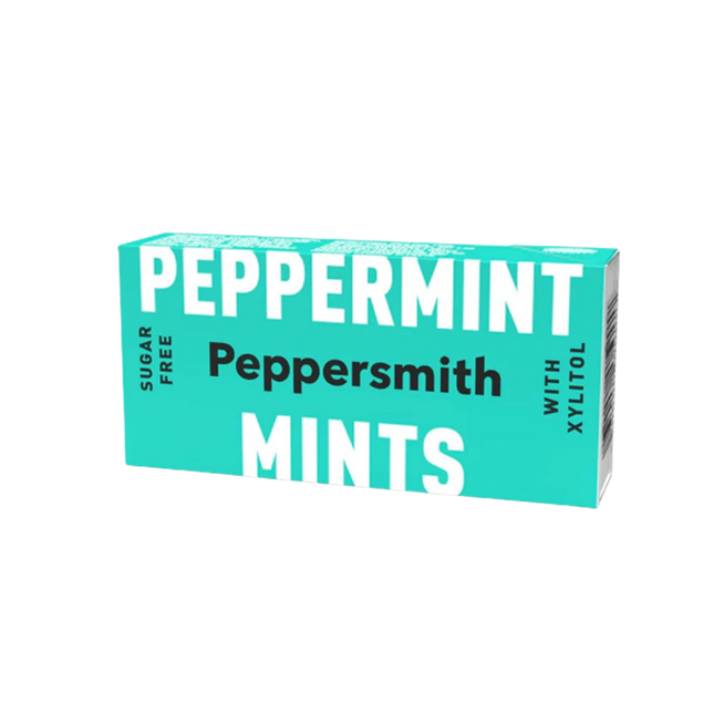 PEPPERSMITH Xylitol Peppermint Mints 15g - Longdan Official
