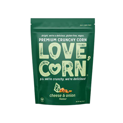 LOVE CORN Cheese & Onion 45g