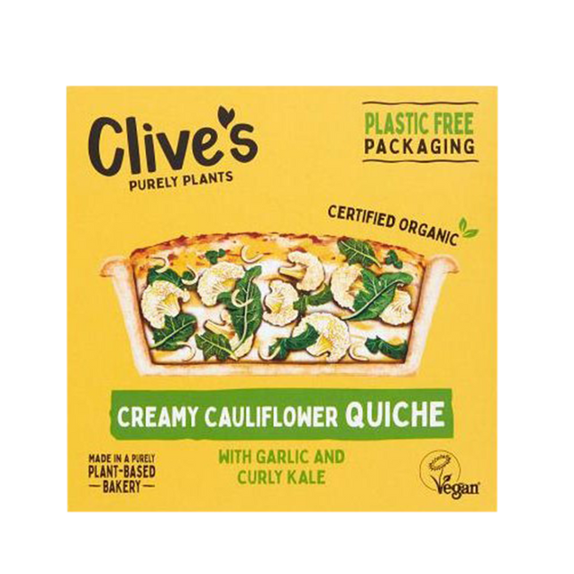 CLIVE'S Cauliflower Quiche 165g (Frozen) - Longdan Official