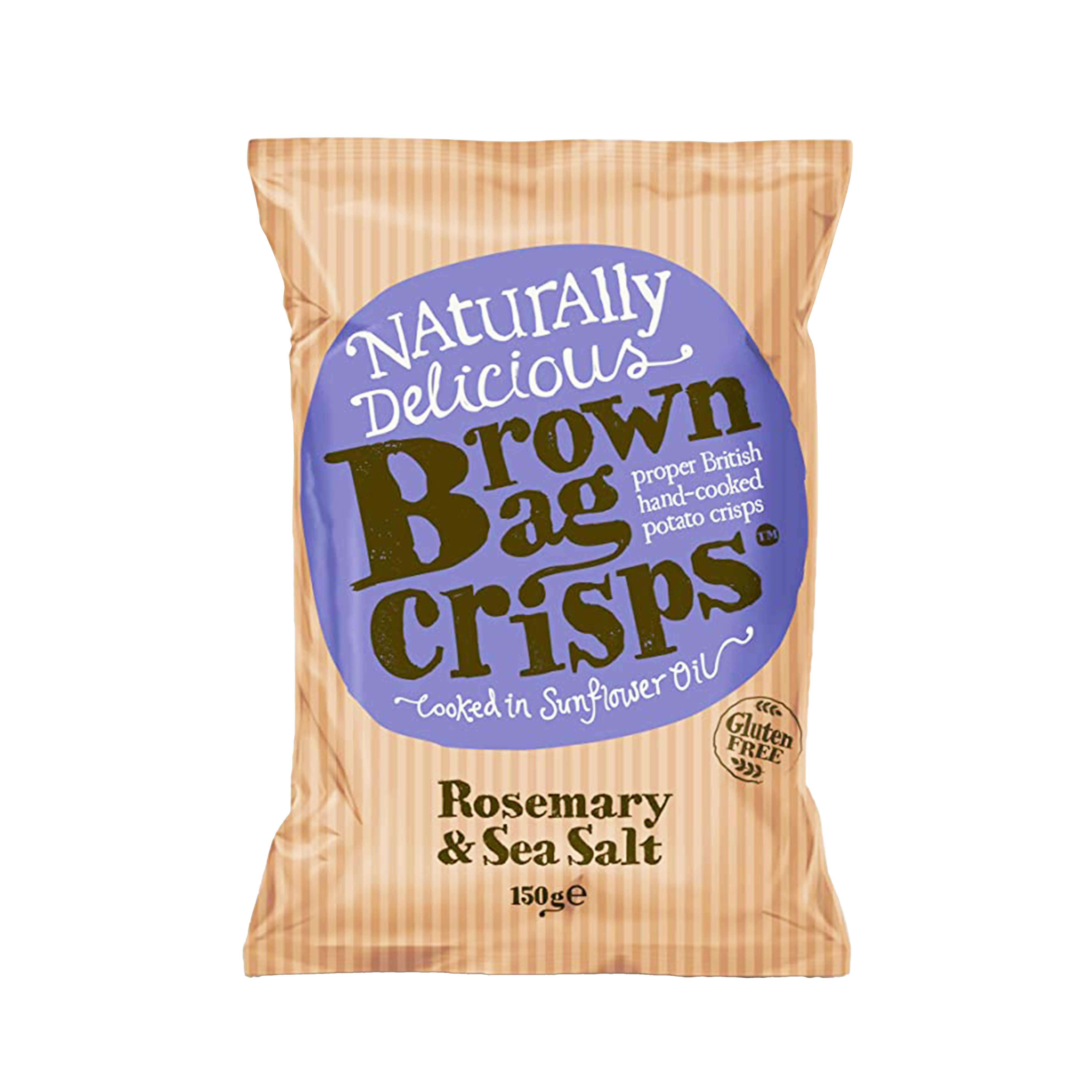 BROWN BAG CRISPS Rosemary & Sea Salt 150g - Longdan Official