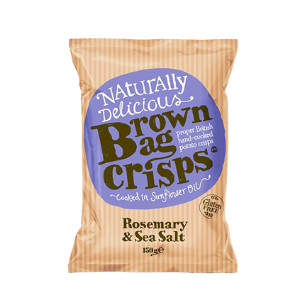 BROWN BAG CRISPS Rosemary & Sea Salt 150g - Longdan Official