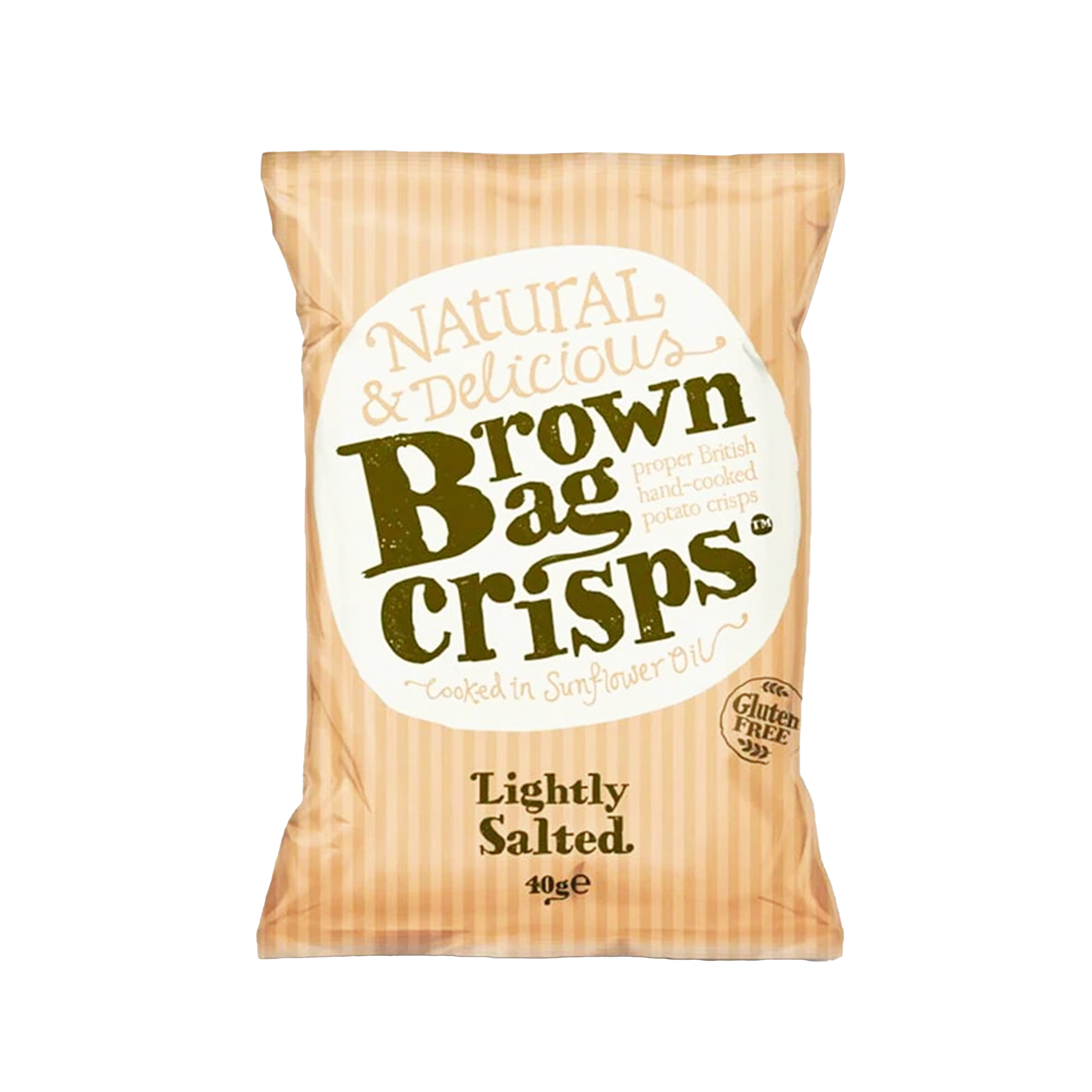 BROWN BAG CRISPS Lightly Salted 150g - Longdan Official