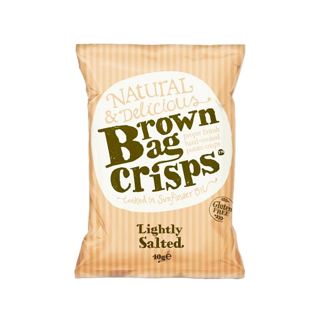 BROWN BAG CRISPS Lightly Salted 150g - Longdan Official