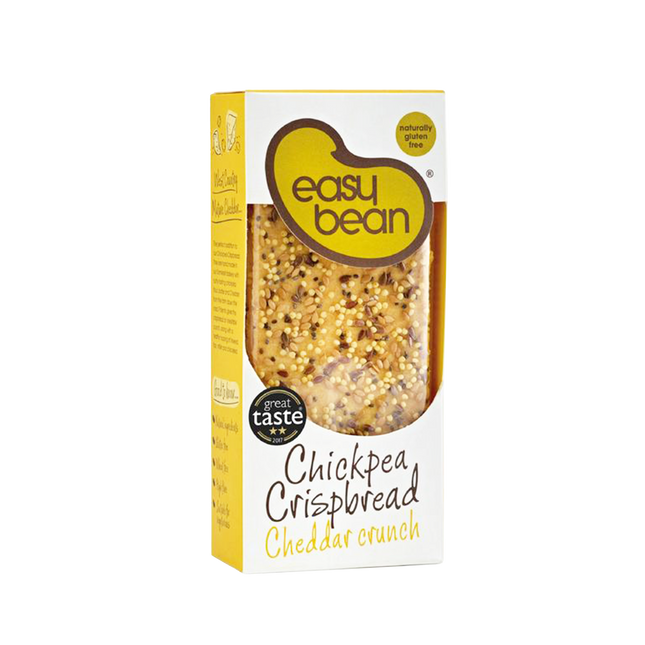 EASY BEAN Chickpea Crispbread - Cheddar 110g - Longdan Official