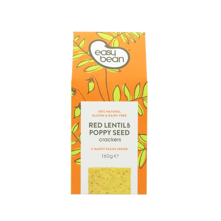 EASY BEAN Red Lentil & Poppy Seed 160g - Longdan Official