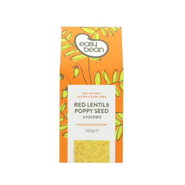 EASY BEAN Red Lentil & Poppy Seed 160g - Longdan Official