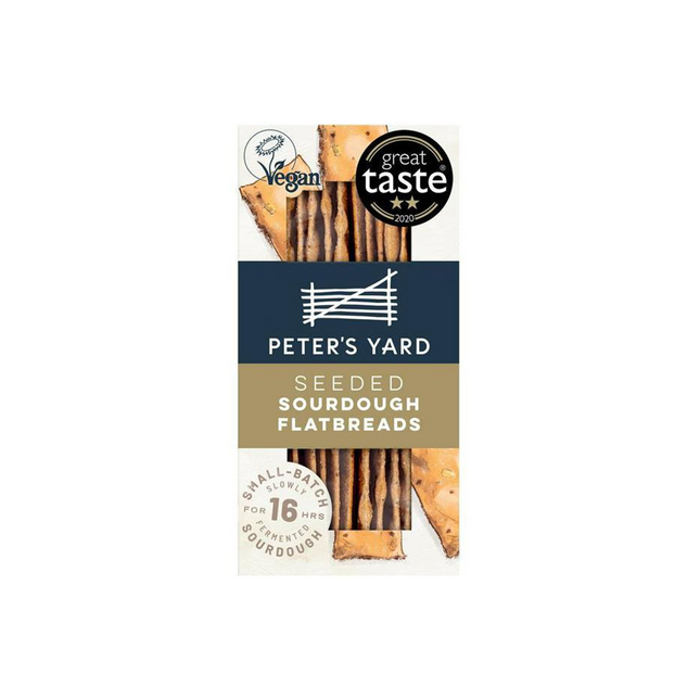 PETER'S YARD Sourdough Flatbreads Seeded 135g